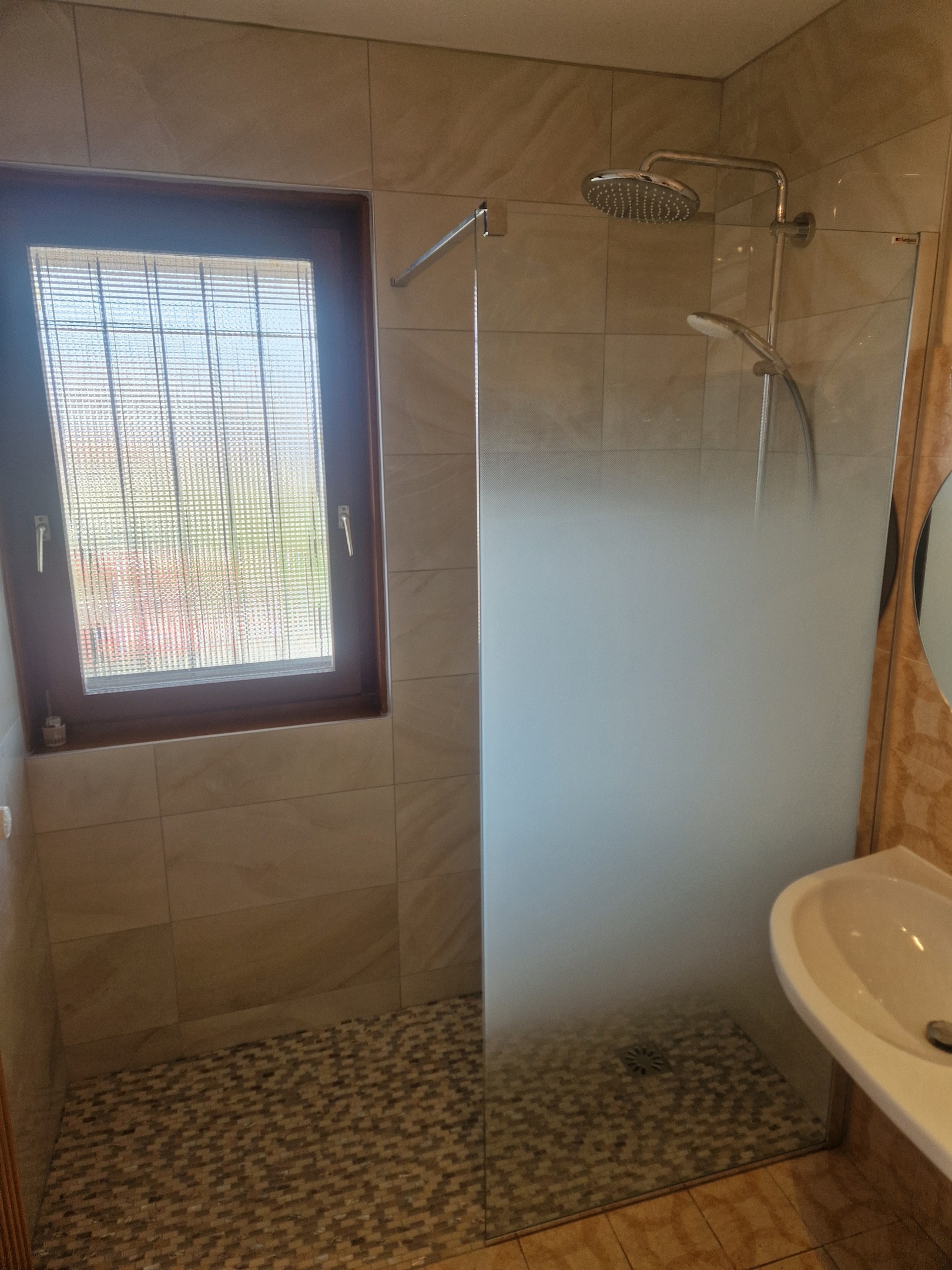 Douche à l'italienne